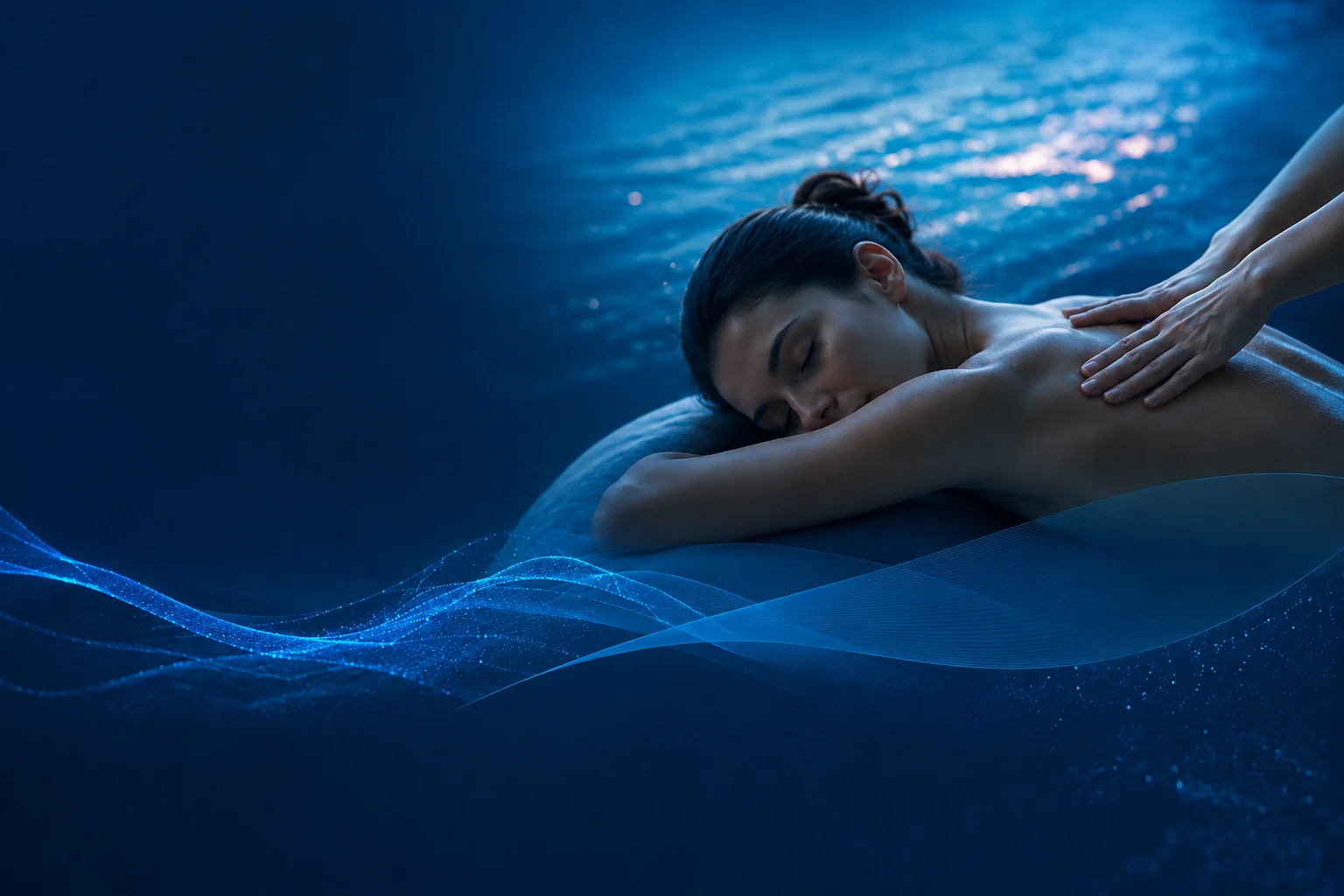 Entspannende Massage bei Wellness Marino